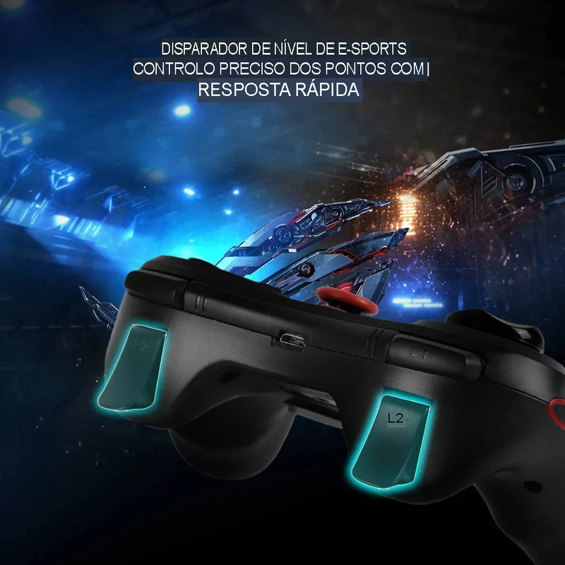 Gamepad Bluetooth c/ Suporte - Eletro Diversos