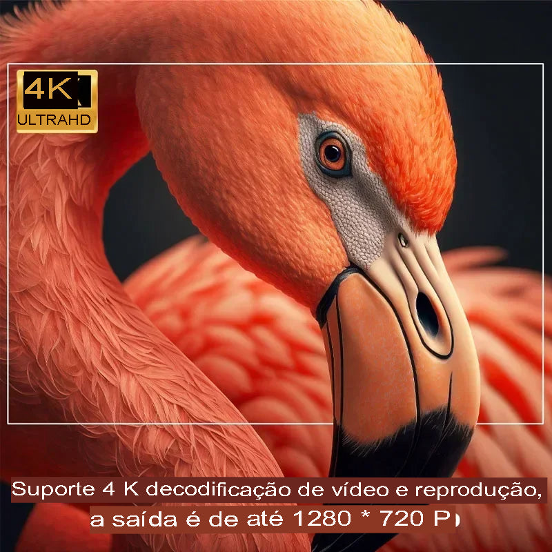 Projetor de Cinema 4k Portátil - Eletro Diversos