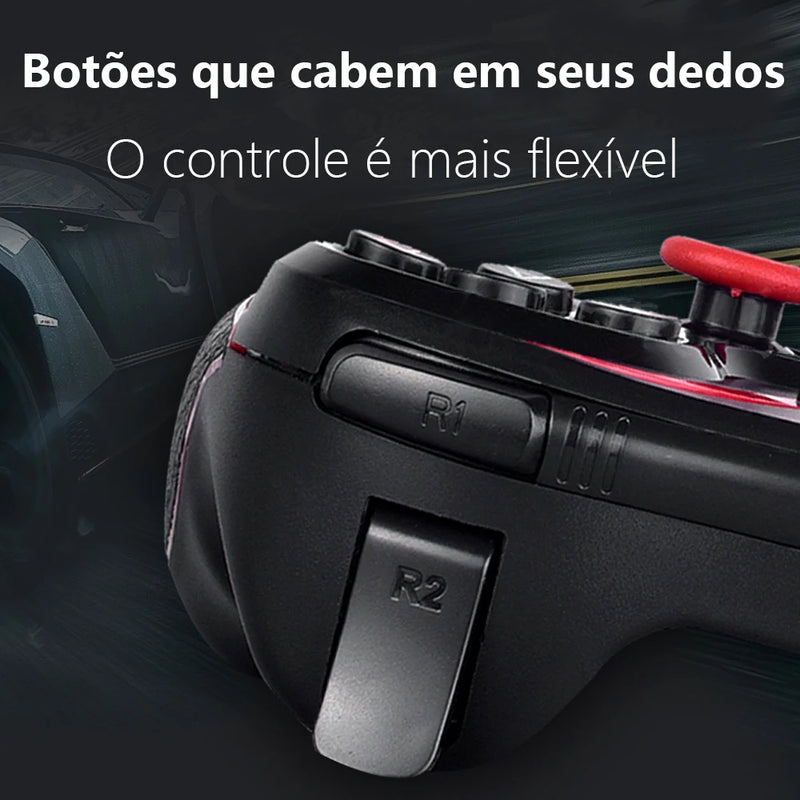 Gamepad Bluetooth c/ Suporte - Eletro Diversos